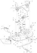 Page A Diagram and Parts List for 13A3760F700 2005 Yard Machines Lawn Tractor